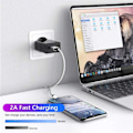 Miniatyrbilde 5 av 5: iPhone Hurtiglader 5-pakning Lightning-kabel Lang 3/3/6/6/10FT Nylonflettet USB Høyhastighets Datasynkroniseringskabel for iPhone 14 Plus/14/13/12/11 Pro Max/XS