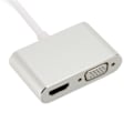 Pikkukuva 3 / 5: MiniDP - HD Multimedia Interface VGA -sovitin, Plug and Play 4Kx2K 2 in 1 -videoadapteri