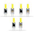 Miniatyrbillede 1 af 5: 6 stk. G4 Lyspære Dæmpbar 2W 180lm LED Pære til Bordlampe Væglampe Lysekrone Udskiftning 120V