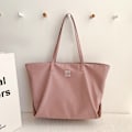 Miniatyrbillede 4 af 5: Modetaske til pendling, tote taske, canvas taske, vandtæt nylon taske