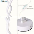 Miniatyrbillede 3 af 4: Twist Wave LED Sengelampe - 18W Varm Hvid LED Dæmpbar Spiral Bordlampe til Soveværelse/Stue/Kontor/Hotel (Varm Hvid No2)