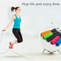 Miniatyrbillede 5 af 5: Justerbar ståltråd hoppetov, tangle-fri, til voksne Speed Boxing Cardio Endurance træning