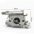 Miniatyrbild 2 av 5: Förgasare Förgasare För 2500 Motorsåg Zenoah G2500 Universal Fit thsinde