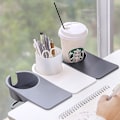 Miniatyrbild 3 av 5: Kreativ vattenkopphållare drickskopp för hem, kontor, bord, skrivbord, med stort klämma, för vatten, drycker, läsk och kaffe