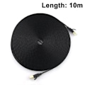 Miniatyrbillede 1 af 5: Cat 7 Ethernet Kabel, Skærmet Ethernet Kabel Fladt RJ45 Netværks LAN Kabel Understøtter 10Gbps 600Mhz - Kompatibel med Cat5/Cat6 Netværk