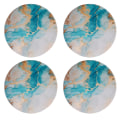 Miniatyrbillede 1 af 5: Absorberende keramiske sten coasters, Guldsmed, Sten coasters