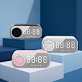 Miniatyrbild 4 av 5: Väckarklocka för barn Digital väckarklocka Spegelklocka USB-port