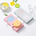 Miniatyrbillede 3 af 5: Isform, Isforme Popsicle Form Sæt, med låg, let at fjerne, silikone, DIY, med 12 stk. plastikpinde
