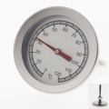 Termometer för vedeldad ugn / pizzaugn / stenugn / 120 °C / 30 cm Analog, bimetallisk.