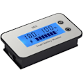 Miniatyrbild 1 av 5: IPX7 Batterikapacitetsmonitor, DC 7-100 V 12 V 24 V 36 V 48 V Batterispänningsprocenttestare LCD-skärm LCD-skärm Bil