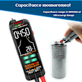 Miniatyrbillede 4 af 5: Digitalt multimeter tester måler AC DC strøm spænding Multimetro ægte RMS kapacitet temperaturdetektor,