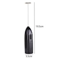 Miniatyrbillede 2 af 5: 4 stk. Elektrisk Epoxy Resin Omrører Håndholdt Batteridrevet Epoxy Blandestav, Tumbler Resin Mikserværktøj, Rustfrit Stål Elektrisk Mikser til Epoxy