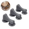 Miniatyrbillede 2 af 5: 3 stk. Silikone Slow Feeder Indsats til Hundeskåle - Knogle Design Slow Feeder Hundeskål Indsats til at Sænke Spisetempoet - Let at Rengøre Slow Feeder Hundeskåle