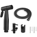 Toalett Spray Bidet Spray 150 cm, Svart