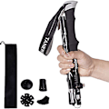 Miniatyrbillede 1 af 7: Vandrestave, foldbare trekkingstave, justerbare Nordic walking stave