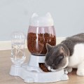 Miniatyrbild 3 av 5: Automatisk vatten- och foderdispenser för hund och katt, vattenflaska, foderautomat, automatisk vattenfontän