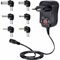 Miniatyrbild 1 av 5: 12W universell nätadapter 3V 4,5V 5V 6V 7,5V 9V och 12V, 220V DC-transformator för VTech Kidimagic Starlight Kidi