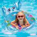 Miniatyrbild 4 av 5: Pool Floats för Baby Toddlers Uppblåsbar Float Flotte Vatten Simring Flytande Båt för Barn Underarm Cirkel （Krabba）