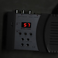 Miniatyrbilde 1 av 2: HDM69 Digital RF HDMI Modulator AV til RF Konverter VHF UHF PAL Standard Bærbar Modulator for EU 100‑240V