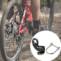 Miniatyrbild 2 av 5: Cykelstål Hitch Cykelvagn Hitch Koppling Fäste, Anslutning till Husdjur Barnvagn, Svart 1set