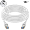 Miniatyrbillede 1 af 5: Cat6 Ethernet Kabel Gigabit Fladt Netværks LAN Kabel med Kabelclips Snagless Rj45 Konnektorer til Computer/Modem/Router/X-Box Hurtigere End Cat5e/Cat5
