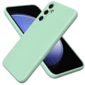 Flydende silikonecover til Samsung Galaxy A55 5G Green