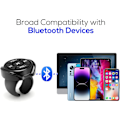 Miniatyrbild 3 av 5: Universal Trådlös Rattkontroll Smart Fjärrkontrollknapp Stöd för Bluetooth Fjärrkontroll Bil Media Radio Musikvolym Lämplig
