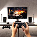 Miniatyrbild 5 av 6: Hängande Hängare Fäste för Xbox One/Ones/Series X/S Controller Hängare Förvaring Stativ Gamepad Hook Holder Förvaringsställ
