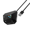 Miniatyrbild 1 av 5: Mus- och tangentbordsomvandlare, USB-anslutning, tangentbords- och musadapter för PS4, PS3, Xbox One, Xbox 360, Nintendo Switch Lite