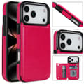 Affärsmässigt läderfodral med flip-funktion för iPhone 17/iPhone 17 Pro/iPhone 17 Promax iPhone 17 Pro