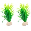 2-pack Akvarieväxt / Dekoration till akvarium - Sjögräs