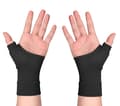 Tumhandskar, handledsstöd, fingerlösa handskar 1 par L