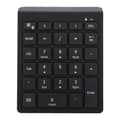 Svart 28-knappars Mini Numpad Trådlöst BT3.0 Numeriskt Tangentbord
