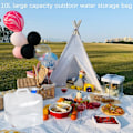 Miniatyrbild 4 av 5: 10/15L hopfällbar vattentank Vattentank Vikbar kanister Dricksvattenbehållare Vattenpåse Camping BPA-fri 10L