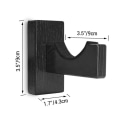 Miniatyrbild 5 av 9: Fodral för basebollträ, robust hållare för basebollträ, hållare för fodral för basebollträ, horisontell hållare för basebollträ