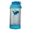 Miniatyrbild 1 av 5: 750 ml livsmedelsklassad TPU utomhus vikbar mjuk vattenflaska, 750ML Blue