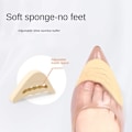 Miniatyrbild 4 av 8: Återanvändbara tåfyllningsinsatser, Justerbara tåpluggskor för Stora Inlägg för Kvinnor Män Pumps Flats Sneakers (4 par)