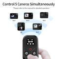 Miniatyrbild 4 av 7: Kompatibel med GoPro Hero 11 Bluetooth Kamerakontroll