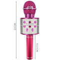 Miniatyrbild 7 av 10: Karaokemikrofon med Högtalare / Karaoke med Mikrofon - Bluetooth