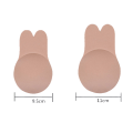 Miniatyrbild 4 av 11: Bekväm Självhäftande BH Utan Band XXL 13cm Beige