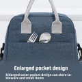 Miniatyrbild 5 av 10: Lunchväska Student Thermal Lunchbox GRÅ grey