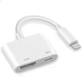 Digital AV HDMI-adapter, Apple MFi-certifierad iPhone Lightning till HDMI-kontakt Kompatibel med iPhone