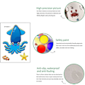 Miniatyrbild 3 av 5: Halkfria badkarsdekaler Dusch Ocean Elements-dekaler Tecknade dekaler för badkar och badkar
