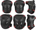 Inline Skyddsset 6st Sportskydd Armbågsskydd Knäskydd