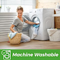 Miniatyrbild 4 av 5: 8-pack bomullsmopp, återanvändbar för Swiffer Sweeper Mop, uppgraderad Applicable board size 25.4 * 11.5cm White