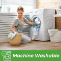 Miniatyrbild 4 av 5: 8-pack bomullsmopp, återanvändbar för Swiffer Sweeper Mop, uppgraderad Applicable board size 45.3*11.5cm Green
