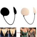 Push-Up Frontless BH-set Djup urringning BH-set Osynlig BH Hudfärgad BH utan band black