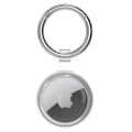 Miniatyrbild 4 av 7: 2-pack Genomskinligt Apple Airtag Fodral 360 Heltäckande