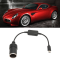 Miniatyrbild 3 av 4: 5V USB-C hane till 12V bilcigarettändare hona uttag Adapter Cigarettändare hona uttag Adapterkabel