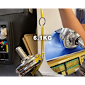 Miniatyrbild 4 av 5: Runda karbinhakar / öppningsbara ringar 15-pack